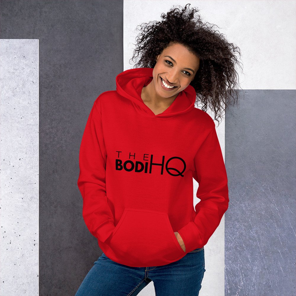 Bodi Red Unisex Hoodie